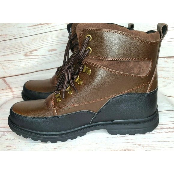 13M London Fog Style LFM005 Leather Upper Snow/Rain Resistant Boots Gift Ideas main image 7